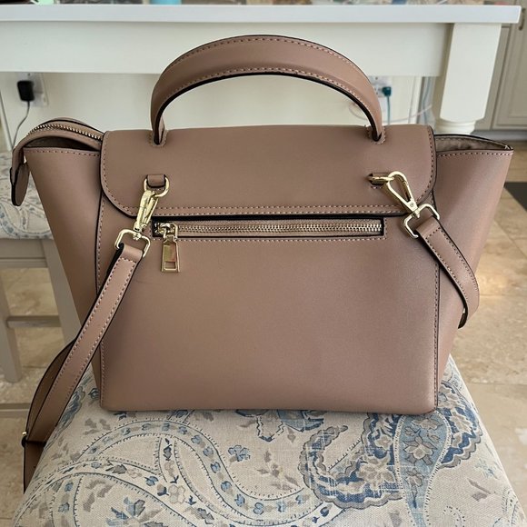 Celine Style "Belt" Fashion Bag non brand Ed Faux Leather w Crossbody Strap - Picture 2 of 12